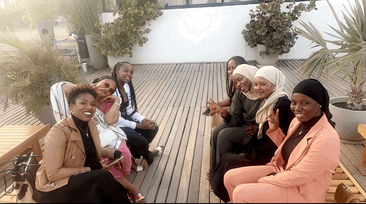 L'équipe Mirahtec lors de l'afterwork